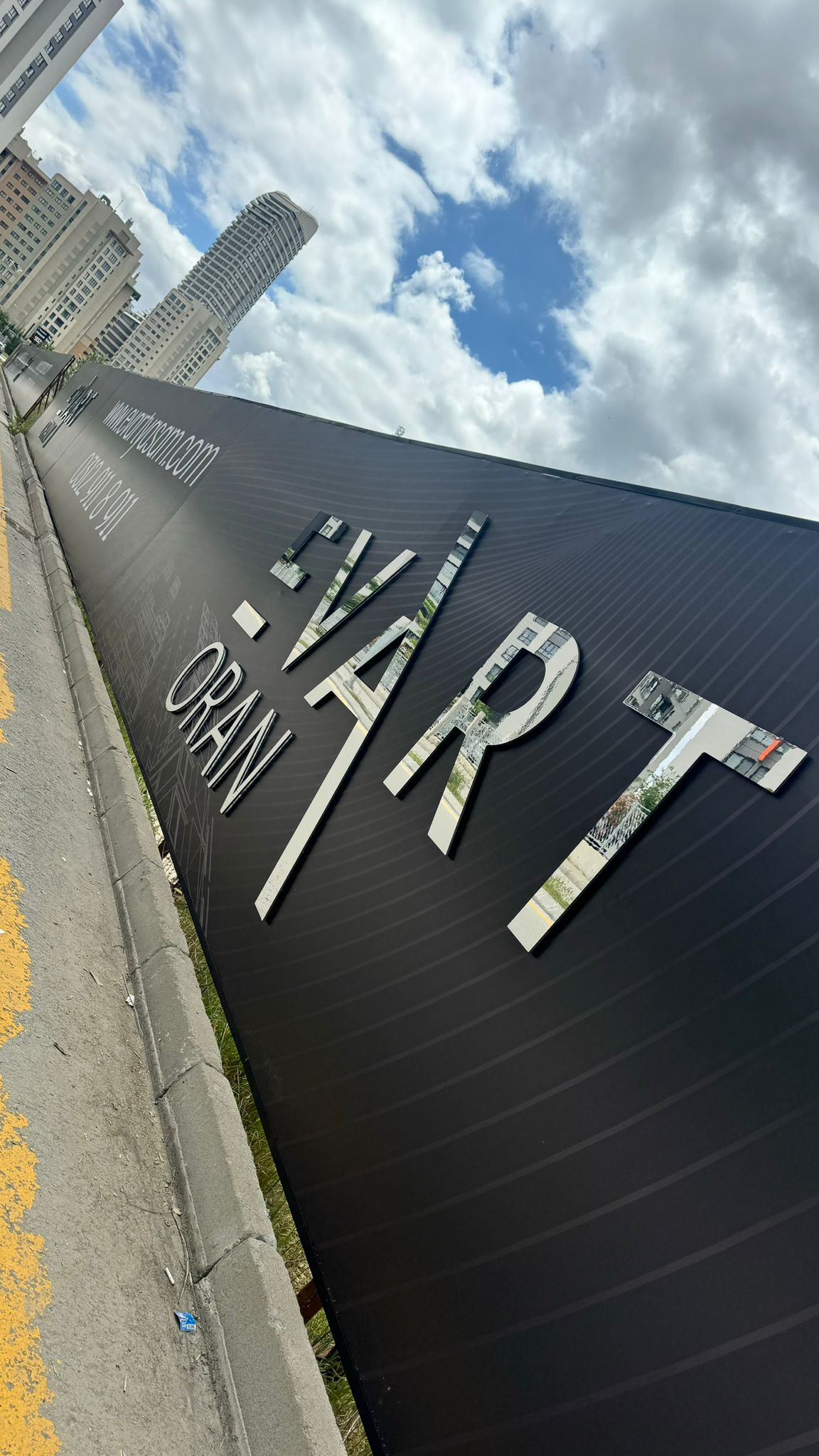 Işıklı tabela projesi